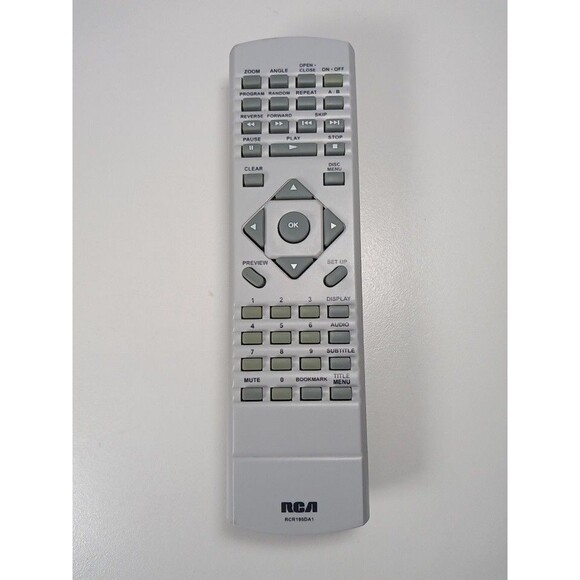 RCR195DA1 NEW RCA OEM DVD REMOTE CONTROL - Picture 1 of 3